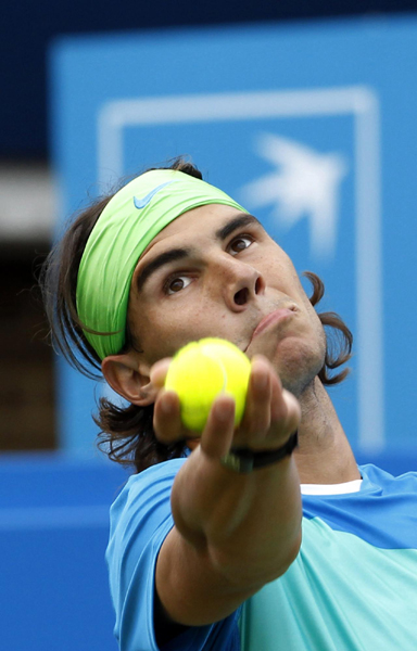 女王杯:納達(dá)爾取本賽季草地賽首勝 攜小德晉級(jí)