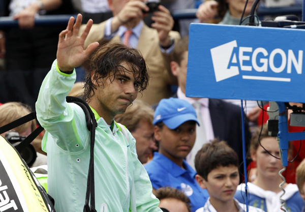 女王杯冷門迭爆 納達(dá)爾不敵同胞穆雷補(bǔ)賽出局