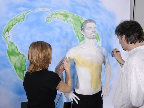 德國隊曝光“非洲寫真”