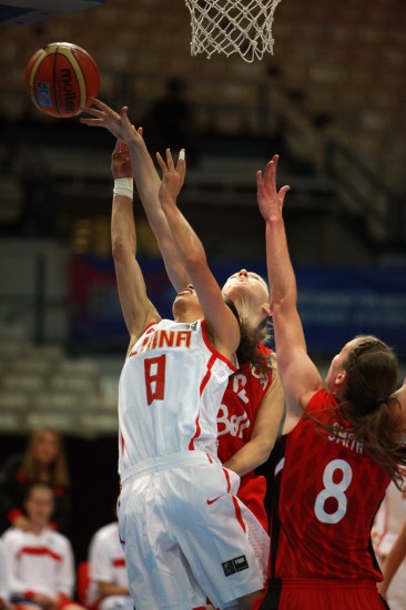 女籃世錦賽：中國負于加拿大提前出局