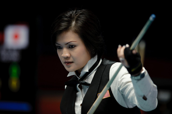 亞運臺球賽場靚影