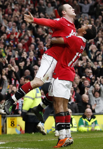 英超：魯尼超級世界波絕殺納尼傳射 曼聯(lián)2:1勝曼城