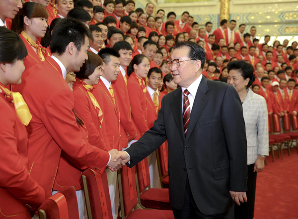 倫敦奧運(yùn)會(huì)、殘奧會(huì)中國體育代表團(tuán)在京成立