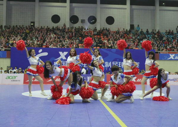 特步足球啦啦隊選拔開啟 不一樣的精彩舞動賽場