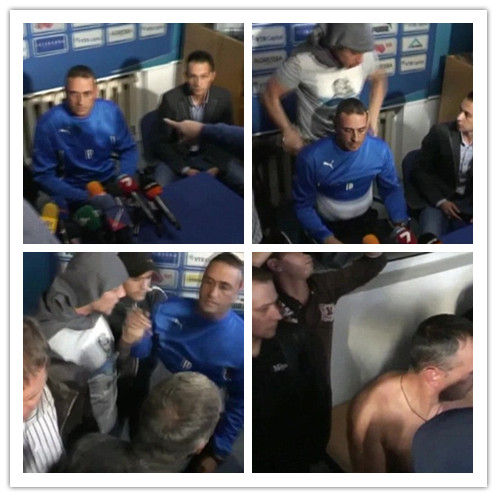 主帥見面會遭球迷扒光衣服 上任1天辭職